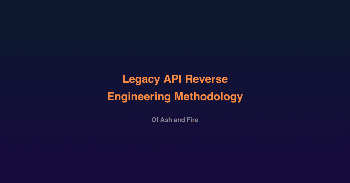 Reverse Engineering a Legacy CRM API for ISP Integration